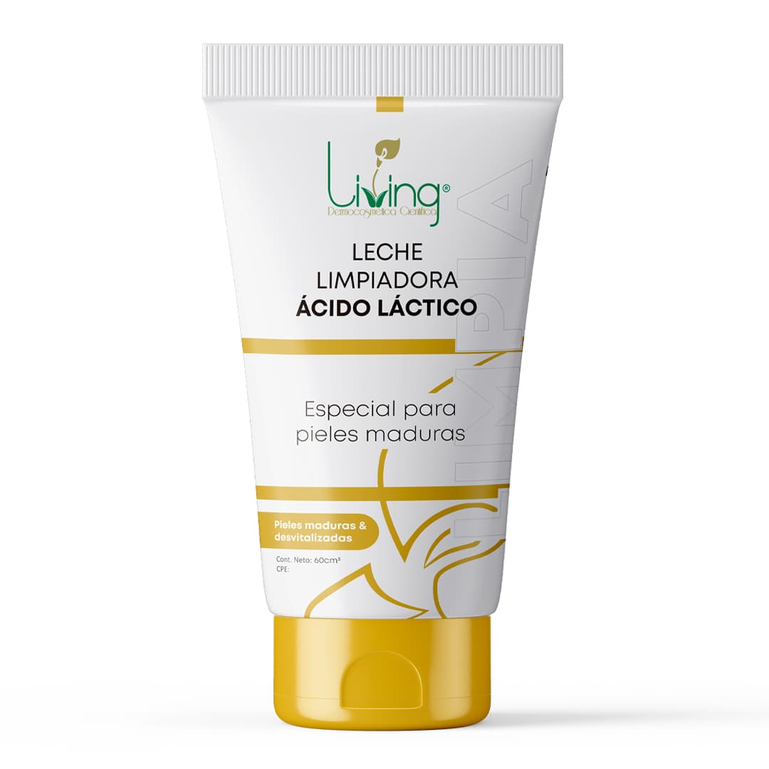 leche limpiadora ácido láctico